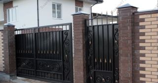 Купить распашные ворота кованные Ломоносов, цена от 4847 руб.