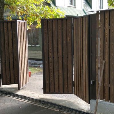 Купите и Закажите Ворота Гармошка: Лучшая Цена от 47581 руб, Установка под Ключ и Доставка в Ломоносове и по Области